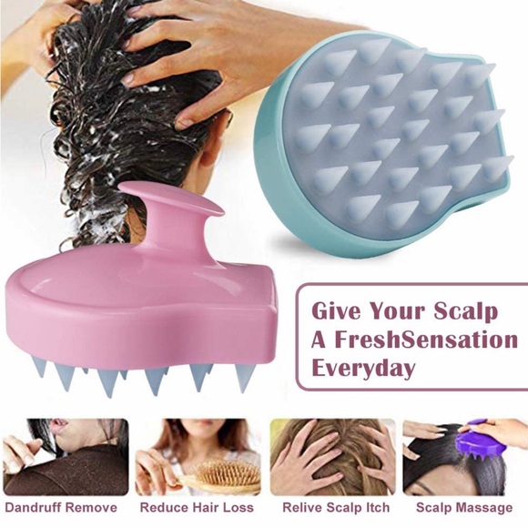 Hair brush and scalp massager - Picture 3 of 8